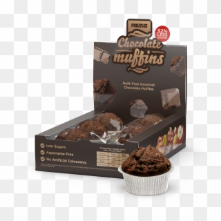 6 X Chocolate Muffins - Muffins Prozis Clipart