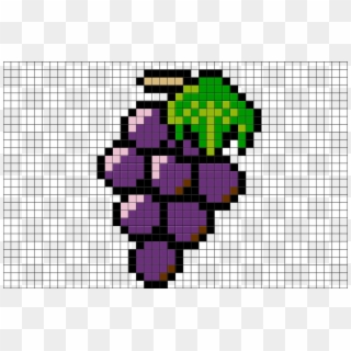 Pixel Grape Clipart