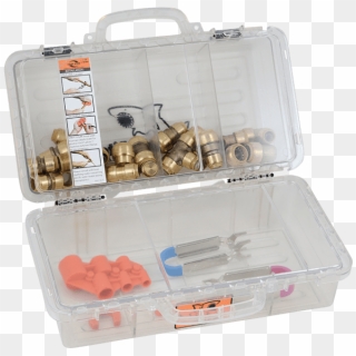 Contractor Kit, Push To Connect Fittings & Toolbox - Piping And Plumbing Fitting Clipart