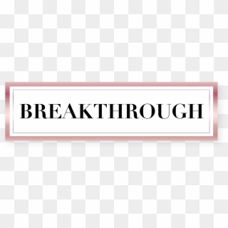 You Are Ready For A Breakthrough - Lifestyle Magazine Clipart