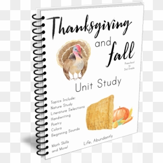 Thanksgiving Fall Unit Study (digital) Life, Abundantly - Turkey Clipart