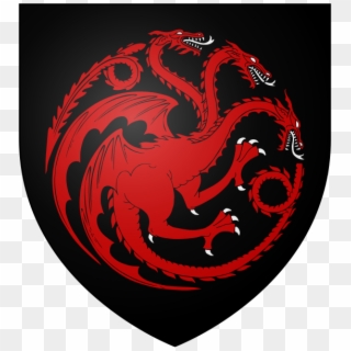 Escudo Targaryen Png - Logo De La Casa Targaryen Clipart