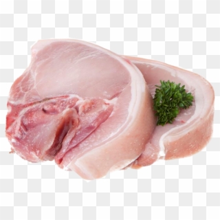 Pork Loin Chops - Pork Chop Meat Png Clipart