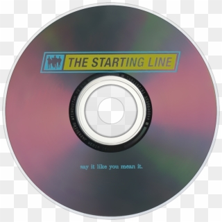 The Starting Line Say It Like You Mean It Cd Disc Image - Starting Line Say It Like You Mean Clipart