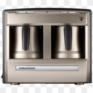 Grundig Tcm 6730 C Cream Gold Automatic Turkish Coffee - Grundig Coffee Machine Clipart