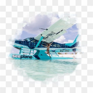 Maldives - Seaplane - Flying Boat Clipart