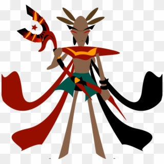 Free Mage With Anubis Staff - Man With Medicine Clipart - Png Download