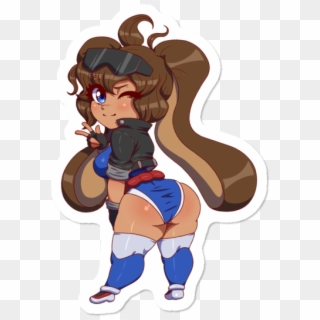 Extra Thicc Babs - Cartoon Clipart