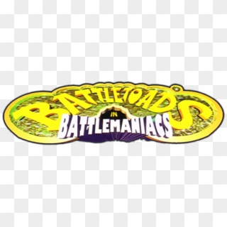 Clearlogo Clearlogo Ribbon - Battletoads In Battlemaniacs Logo Clipart