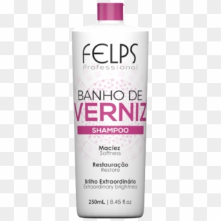 Felps Professional Banho De Verniz Brilho Shampoo, - Felps Clipart
