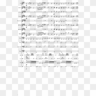 Buckle Your Pants Sheet Music 2 Of 10 Pages - Battleblock Theater Bari Sax Clipart
