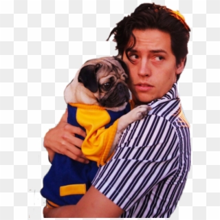 Cole Sprouse And Dog Clipart