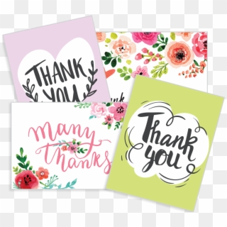 Thank You Card - Greeting Card Clipart