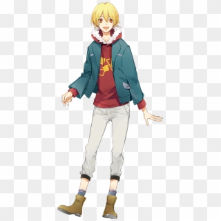 He Lives At A Power Plant And Claims To Be 3% Computer, - Anime Male Full Body Clipart