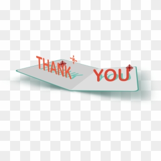 Thank You Card - Graphic Design Clipart