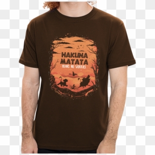 Camiseta Hakuna Matata , Png Download - Male Clipart