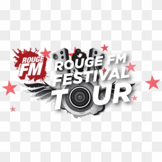 Suivez Le Rouge Fm Festival Tour - Rouge Fm Clipart