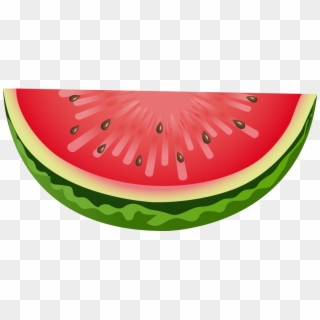 Image - Sliced Watermelon Clip Art - Png Download