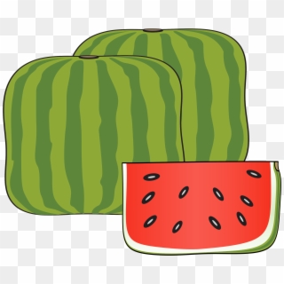 This Free Icons Png Design Of Cubical Watermelon Clipart