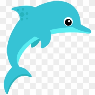 Beach Clipart Dolphin - Sea Animals Clipart Png Transparent Png