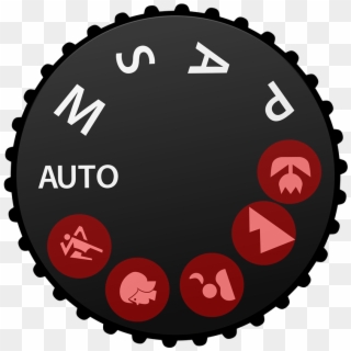 Camera Icon Modes - Landscape Mode On Camera Clipart