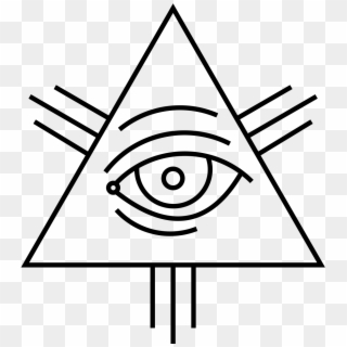 Triangolo Illuminati Png - God The Father Symbol Clipart