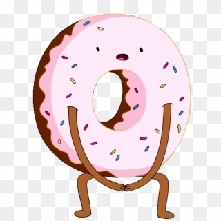 Doughnut Clipart Donut Man - Donut From Adventure Time - Png Download