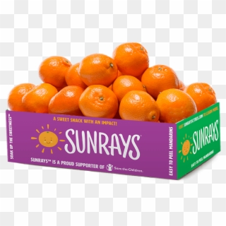 5 Pound Box Of Sunrays Clementines - Clementines In Wooden Box Clipart