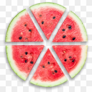 Watermelon Png Hd Images - Watermelon Cut In Triangles Clipart