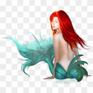 Mermaid Png Hd - Png Mermaid Art Clipart