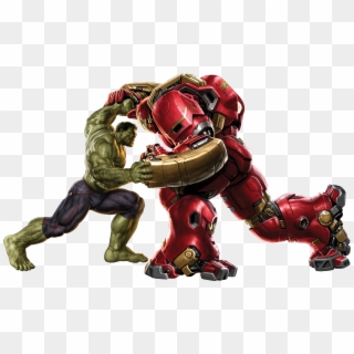 Image Aou Hulkbuster Vs Png Disney Wiki - Hulk Vs Hulkbuster Clipart