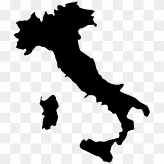Italy Silhouette Computer Icons - Italy Map Clipart - Png Download