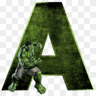 Alfabeto Do Hulk Png - Letras Do Alfabeto Do Hulk Clipart