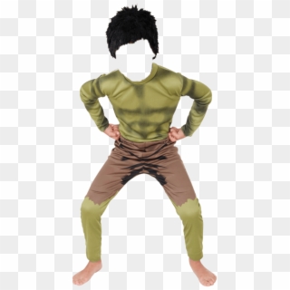 Costume Hulk - Disfraz Hulk Niño Clipart