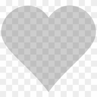 Instagram Like Button Png - Heart Grey Clipart