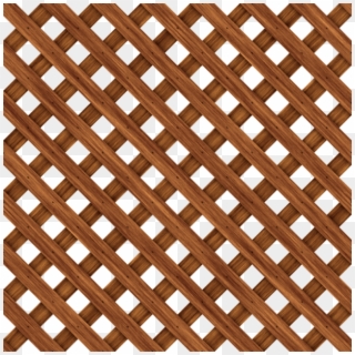 Wooden Pattern And Vector - Wood Lattice Texture Png Clipart