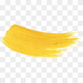 Yellow Paint Brush Strokes Free Clipart