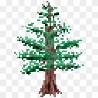 8 Bit Pine Tree - 8 Bit Tree Png Clipart