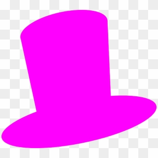 Pink Top Hat Clipart - Png Download