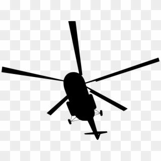 Download Png - Black Helicopter Png Clipart