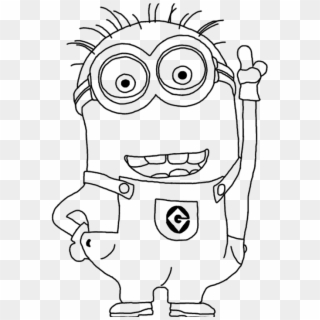 Free Coloring Pages Of Jerry The Minion - One In A Minion Coloring Page Clipart