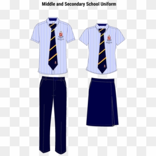 Middle And Senior School Uniform - Boys School Uniform Png Clipart
