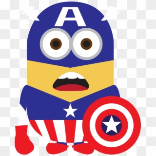 Comment Picture - Captain America Minion Clipart