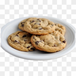 1920 X 1402 7 - Chocolate Chip Cookies On A Plate Clipart