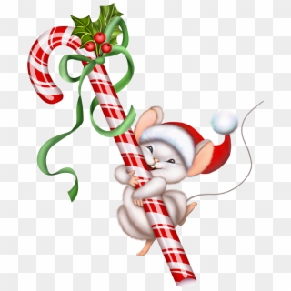 Picture Royalty Free Christmas Candy And Mouse Png - Clip Art Free Christmas Transparent Png