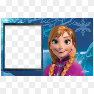 Moldura Frozen Png - Anna Frozen Smile Clipart
