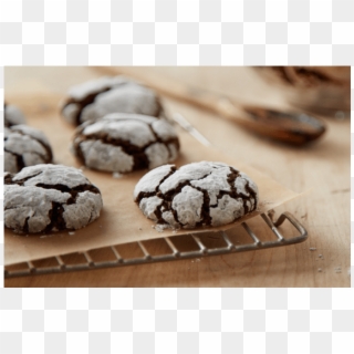 Chocolate Crinkle Cookies - Chocolate Cookies With Hershey Cocoa Powder Clipart