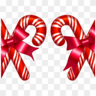 Candy Cane Clipart Row - Candy Cane Clip Art - Png Download