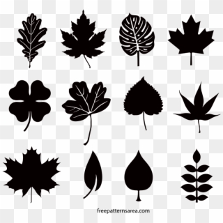 Leaf Shapes Png - Leaf Silhouette Clipart
