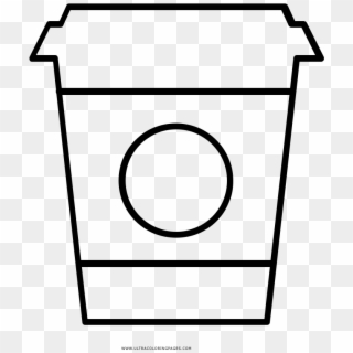 Starbucks Logo Coloring Page - Cafe Starbucks Para Colorear Clipart